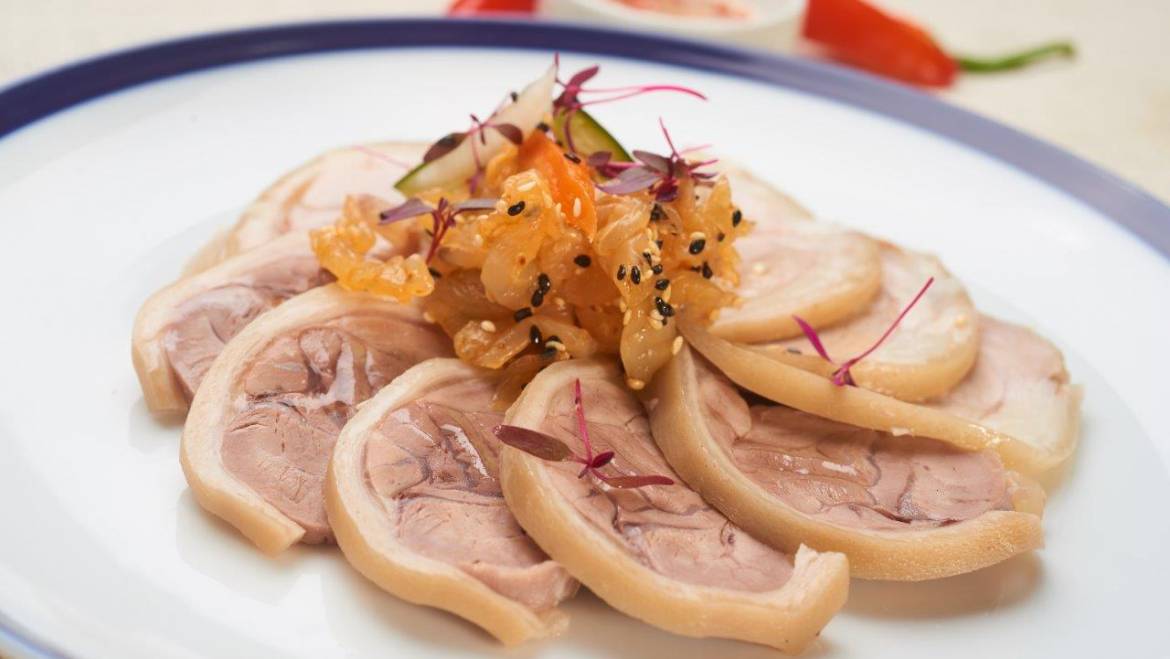 Cold Pickle Pork Hock and Jellyfish